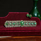 Royal Oval Green Kundan Choker Set | Heritage Bridal Necklace with Matching Stud Earrings