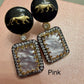 Bollywood Glam: Luxury Earrings Cz stones with lion head antique finish