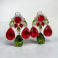 Sparkling Teardrop Crystal Earrings | Luxury Statement Drop Earrings | 6 Color Options | Bridal & Party Jewelry