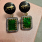 Bollywood Glam: Luxury Earrings Cz stones with lion head antique finish