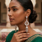 Statement Chandelier Dangle Earrings, Vintage Bridal Tassel Jewelry
