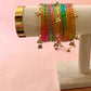 Viral Kashmiri bangles rainbow multi | Indian | Pakistani | Women's Jewelry
