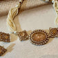Pearl Strand Necklace Set Bridal Jewelry Multi Layer Beaded Necklace