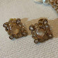 Pearl Strand Necklace Set Bridal Jewelry Multi Layer Beaded Necklace