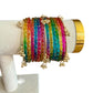 Viral Kashmiri bangles rainbow multi | Indian | Pakistani | Women's Jewelry