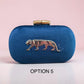 Sabyasachi Inspired Bridal Clutch, Indian Wedding Potli Bag, Embroidered Evening Purse (20 Colors)