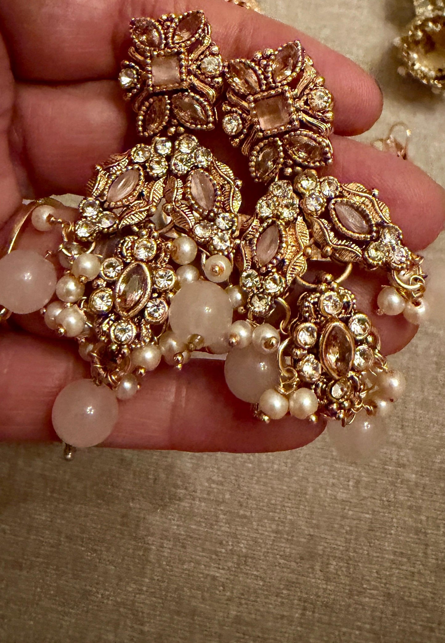Bollywood Designer Dangle Jewelry for Women, Elegant Statement Earrings