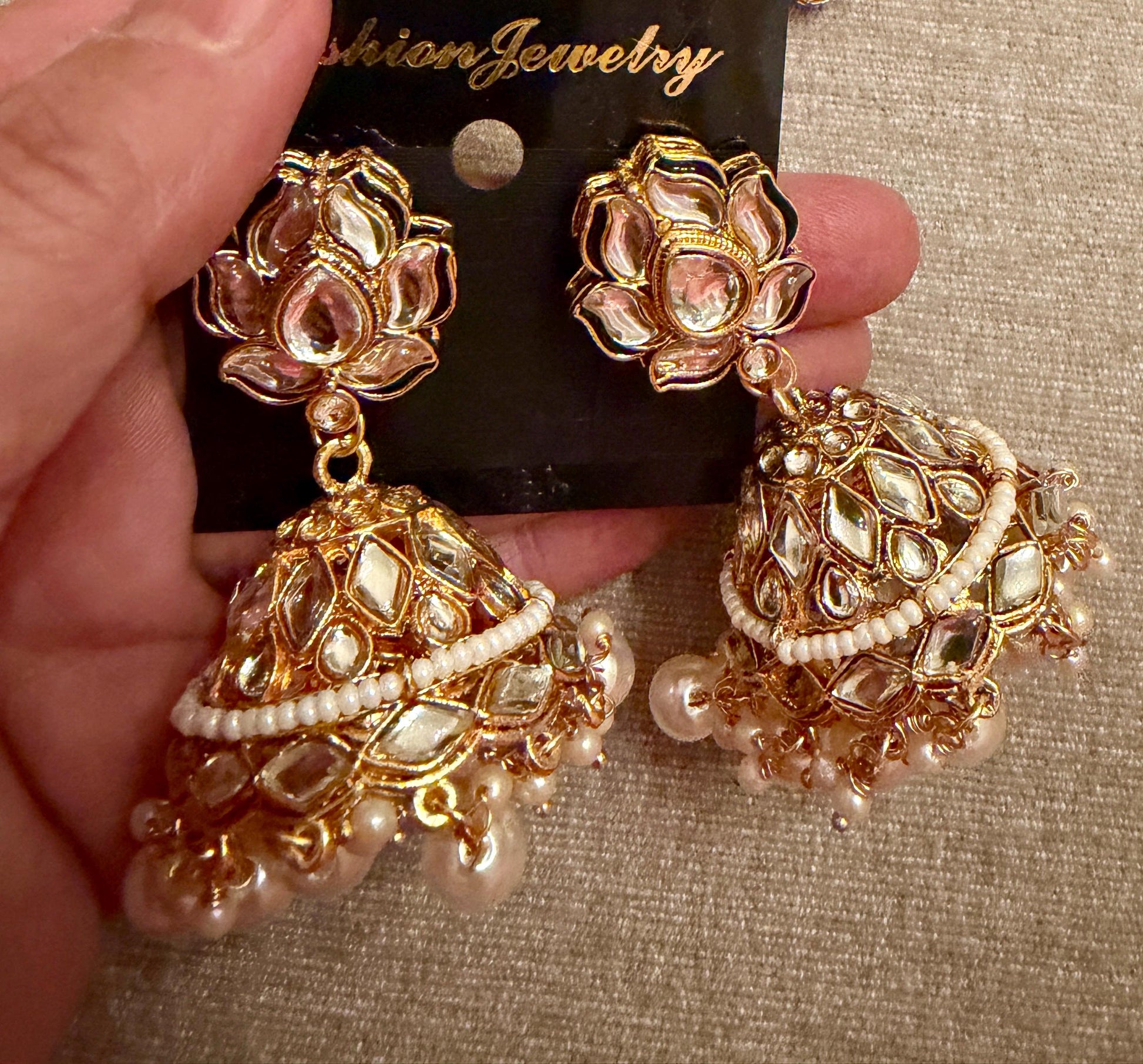Bollywood Designer Dangle Jewelry for Women, Elegant Statement Earrings
