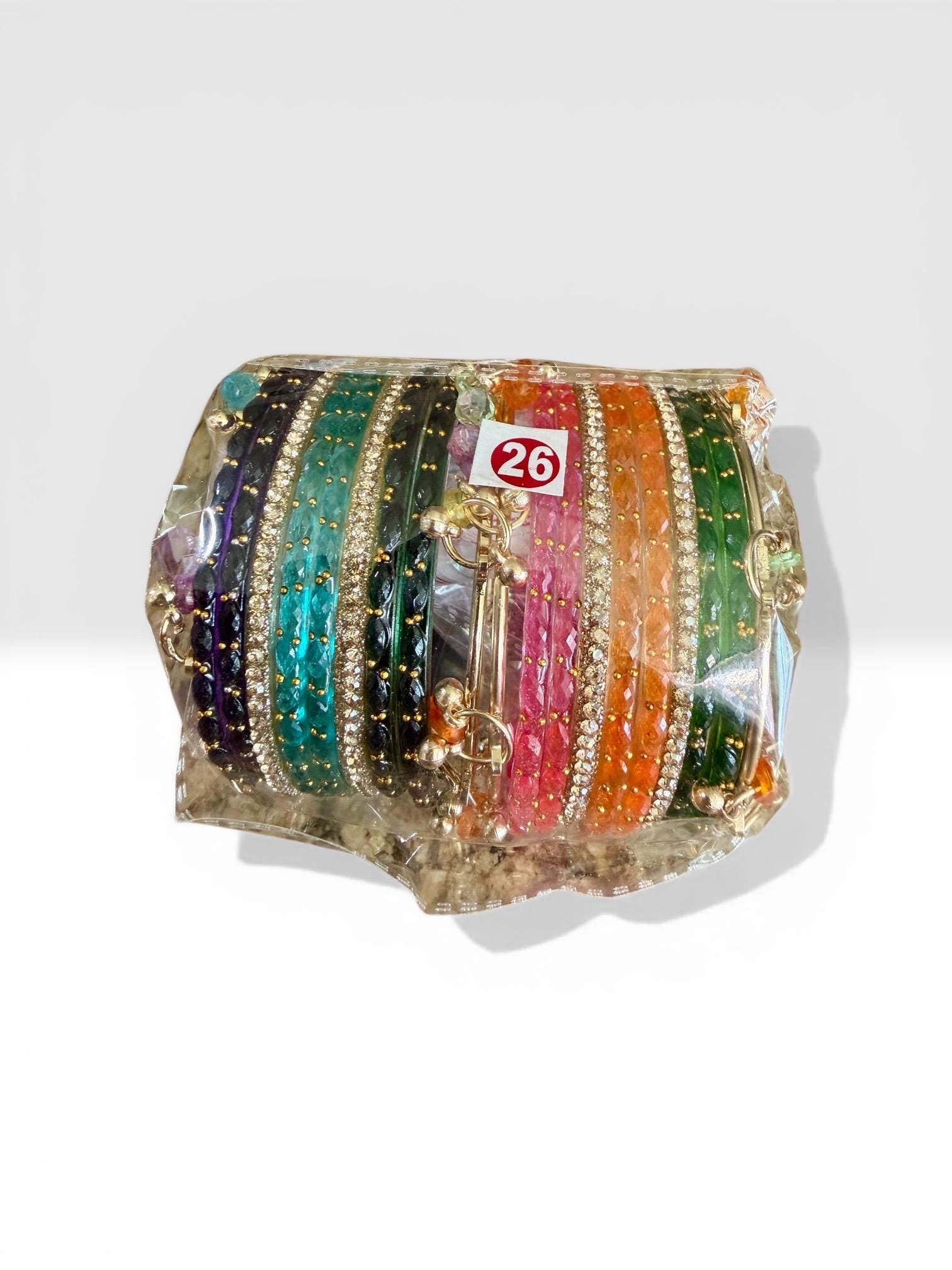 Viral Kashmiri bangles rainbow multi | Indian | Pakistani | Women's Jewelry