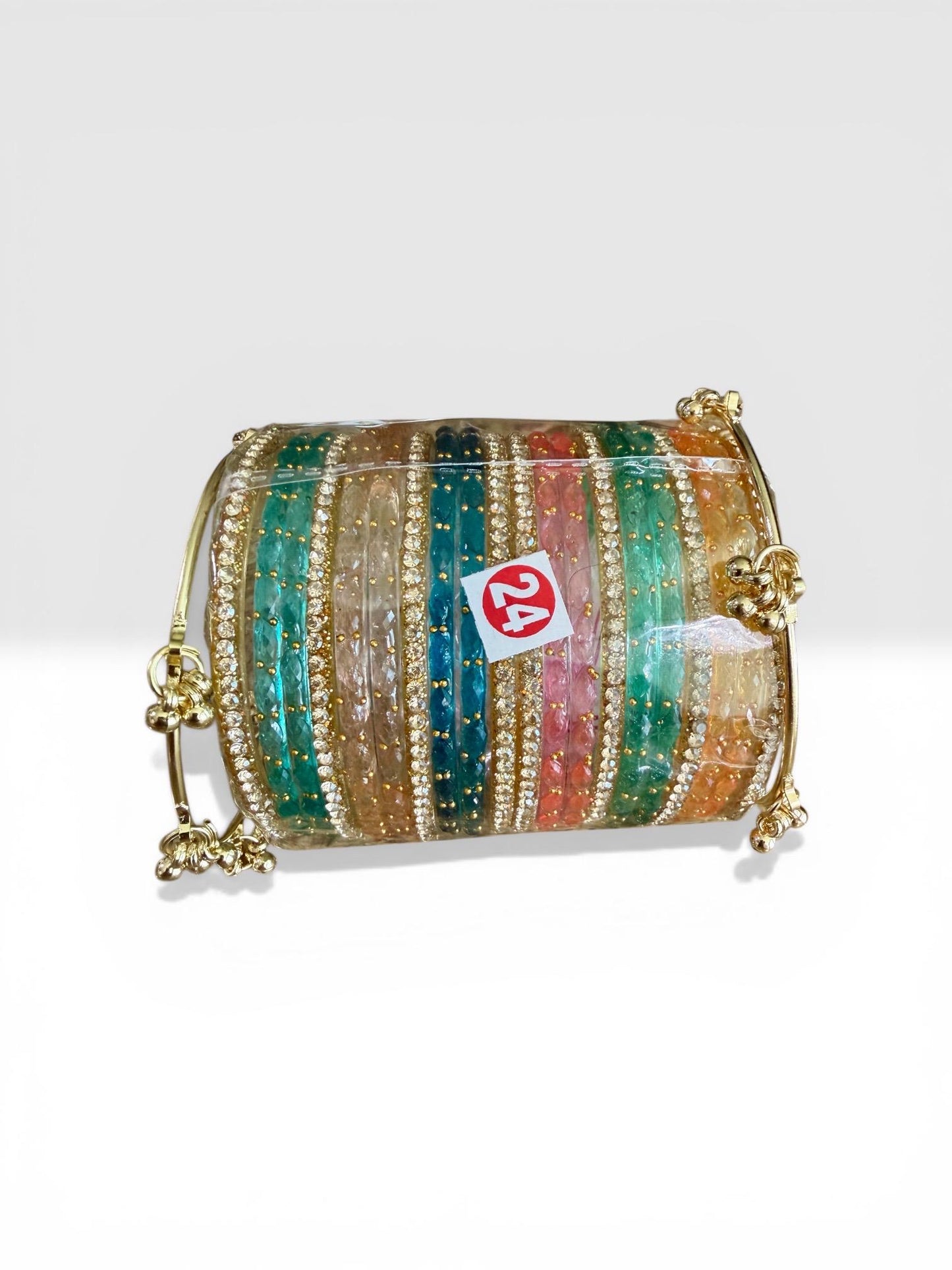 Viral Kashmiri bangles rainbow multi | Indian | Pakistani | Women's Jewelry