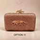 Sabyasachi Inspired Bridal Clutch, Indian Wedding Potli Bag, Embroidered Evening Purse (20 Colors)