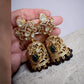 Black Gold Kundan Jhumka Earrings: Statement Bridal Jhumki Jewelry