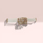 Pearl Choker Necklace, Pink Bead Statement Vintage Inspired Pearl Jewelry
