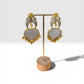 Bird Drop Earrings for Women, Ethnic Statement Earrings, Bell Charm Dangle.