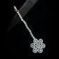 Bollywood Indian Designer ad tikka head piece bindya silver plated.