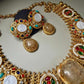 Luxury Bridal Jewelry Set, Statement Necklace Set with Earrings & Pendant