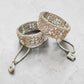Silver Statement Kada Bracelet Set, Adjustable Bridal Wrist Cuff, Vintage Ethnic Jewelry