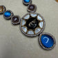 Multicolor Statement Necklace Set with Matching Stud Earrings, Jewelry