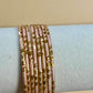 Textured Bangle Set, Stackable Bangles for Women, Minimalist Bangles, Everyday Jewelry
