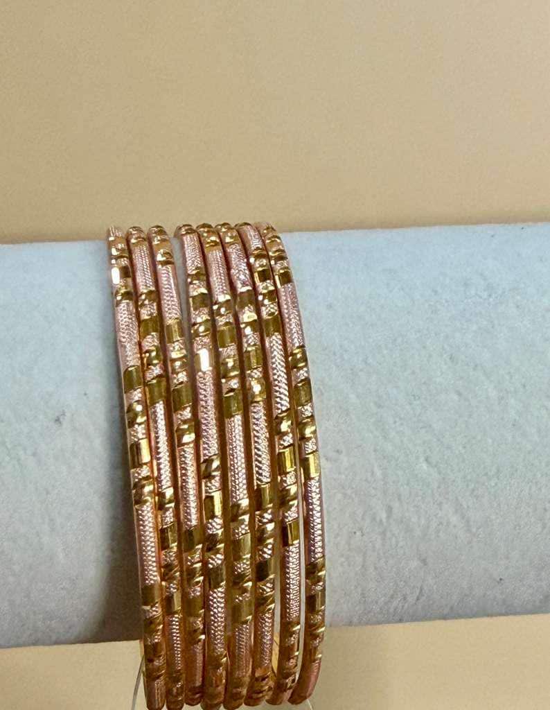 Textured Bangle Set, Stackable Bangles for Women, Minimalist Bangles, Everyday Jewelry