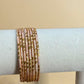 Textured Bangle Set, Stackable Bangles for Women, Traditional Bangle, Minimalist Jewelry