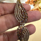 Elegant Leaf Cuff Bracelet for Women, Open Bangle, Statement Bracelet, Bridal Jewelry,