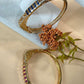 Designer Open Cuff Bracelet for Women, Statement Bangle, Adjustable Fashion Bracelet
