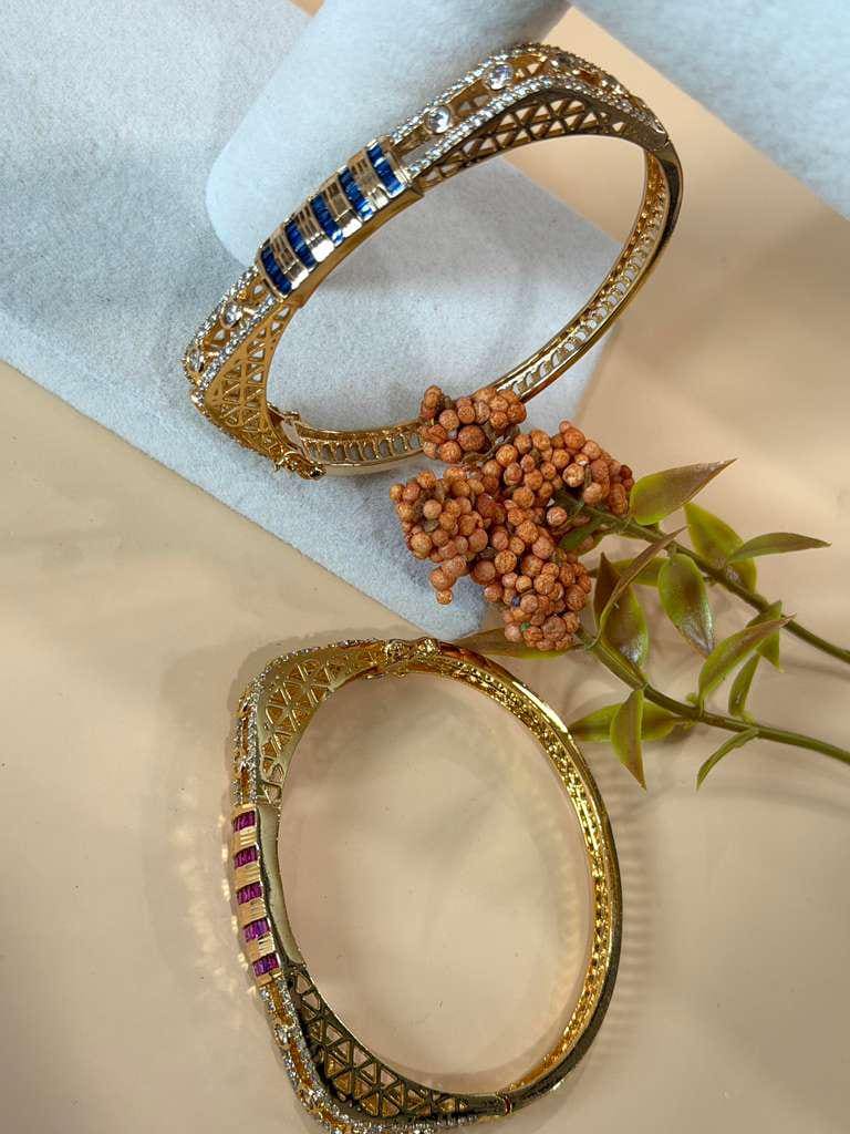 Designer Open Cuff Bracelet for Women, Statement Bangle, Adjustable Fashion Bracelet