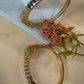 Designer Open Cuff Bracelet for Women, Statement Bangle, Adjustable Fashion Bracelet