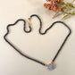Minimalist Mangalsutra Necklace for Women, Beaded Pendant Necklace, Everyday Bridal