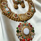 Luxury Bridal Jewelry Set, Statement Necklace Set with Earrings & Pendant