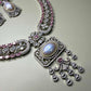 Luxury Statement Pendant Necklace Set with Earrings, Bridal Jewelry Set
