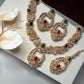 Luxury Bridal Necklace Set with Matching Earrings & Maang Tikka