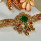 Traditional Gold Plated Choker Necklace, Statement Bridal Choker