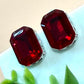 Architectural Geometric Statement Earrings with Designer Elegance Swarovski