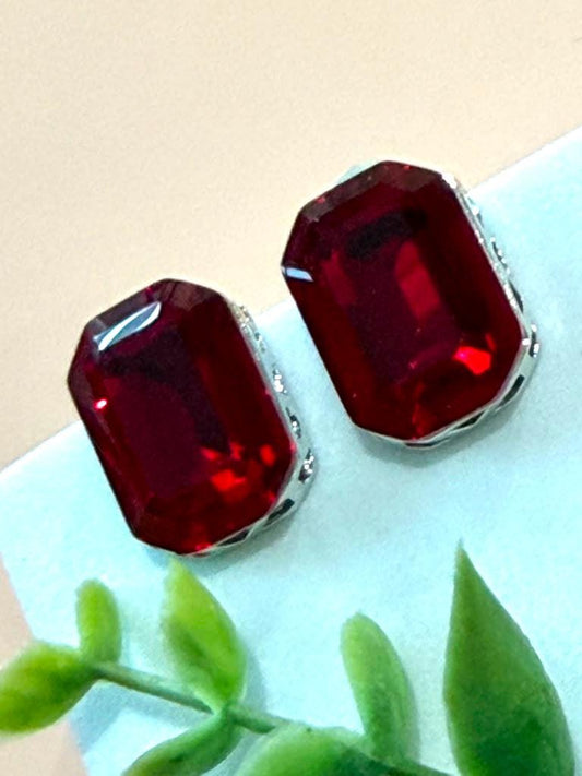 Architectural Geometric Statement Earrings with Designer Elegance Swarovski