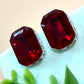Architectural Geometric Statement Earrings with Designer Elegance Swarovski