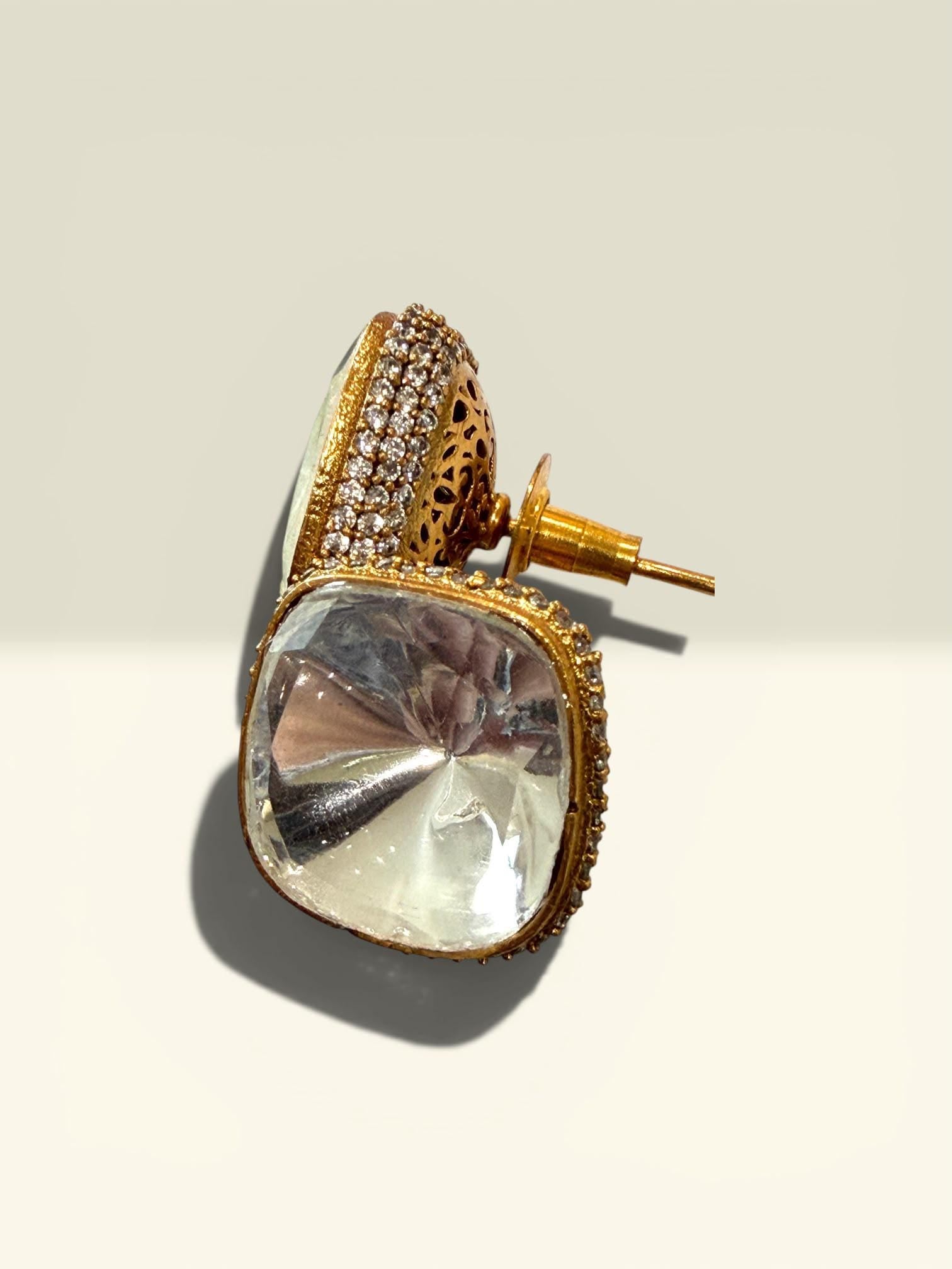 Chic Designer Stud Earrings with Modern Luxury Statement Appeal