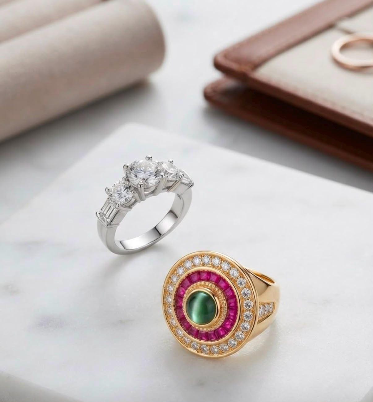 Handcrafted Artisan Ring That Makes a Beautiful Anniversary Gift for Her