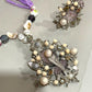 Timeless Vintage fusion antique silver mala Jewelry Set for Weddings, Parties, and Celebrations