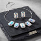 swarovski Necklace and Earrings Set, Contemporary Elegance