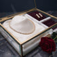 Elegant Gold Plated Necklace Set with Matching Earrings for Everyday Luxury