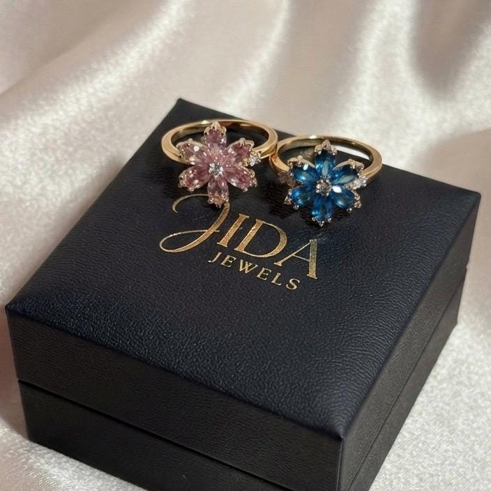 Elegant Botanical Cocktail Ring That Complements Every Jewelry Collection