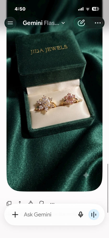 Elegant Botanical Cocktail Ring That Complements Every Jewelry Collection