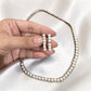 Pearl Necklace Set with Coordinated Earrings for Special Occasions