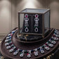 Colorful Gemstone Choker/Necklace Set with Rhodium Finish