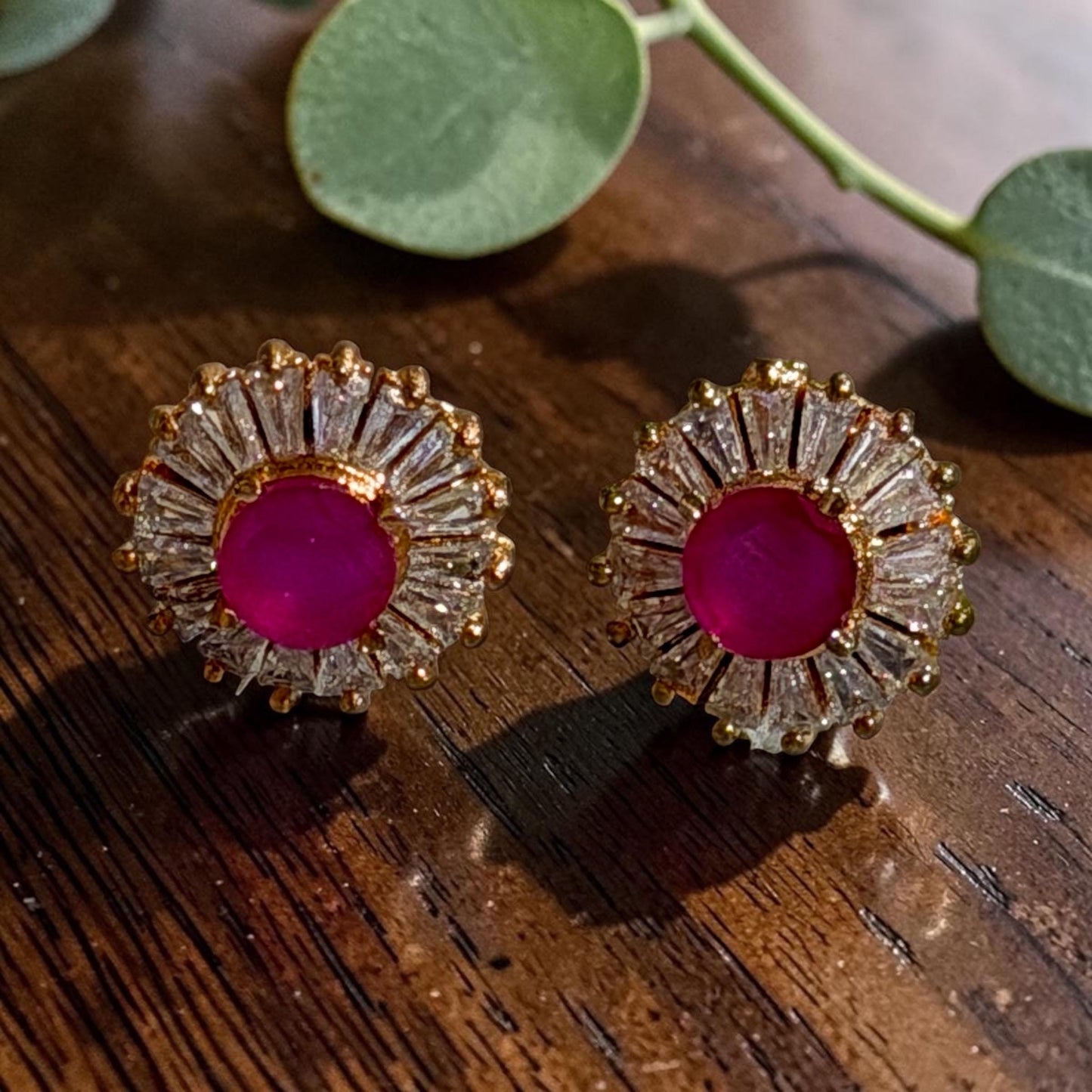 Radiant Floral Cluster Earrings with Premium Cubic Zirconia Sparkle
