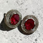 Radiant Floral Cluster Earrings with Premium Cubic Zirconia Sparkle