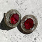 Radiant Floral Cluster Earrings with Premium Cubic Zirconia Sparkle