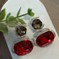 Elegant Formal Earrings with Rhodium Finish and Contemporary Style Swarovski
